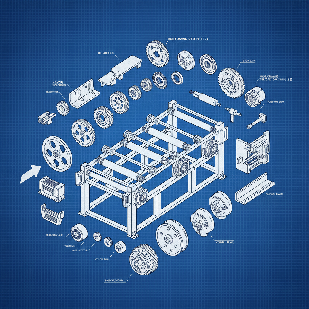 High Efficiency Close Deck Floor Roll Forming Machine for Durable Flooring Solutions