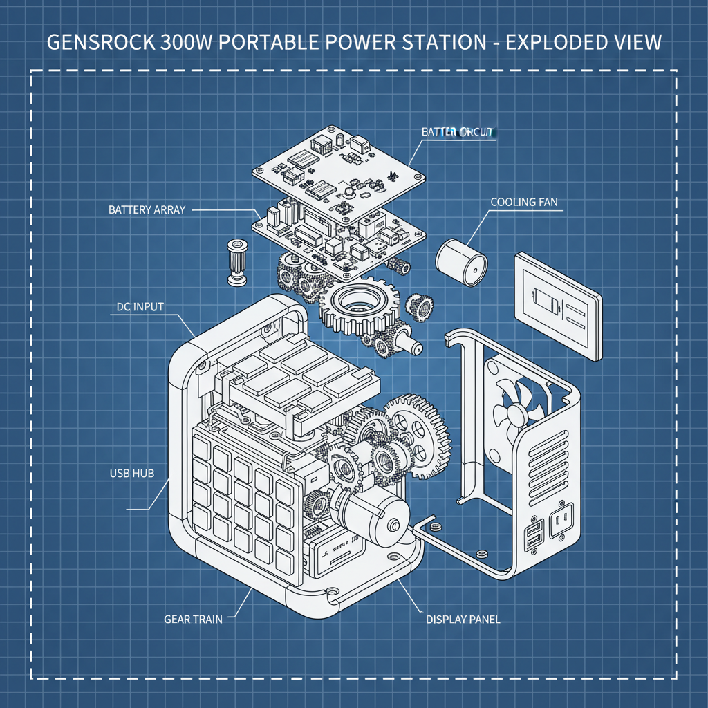 Gensrock 300W Portable Power Station A Comprehensive Guide To Reliable Power Gensrock 300W Portable Power Station A Comprehensive Guide To Reliable Power