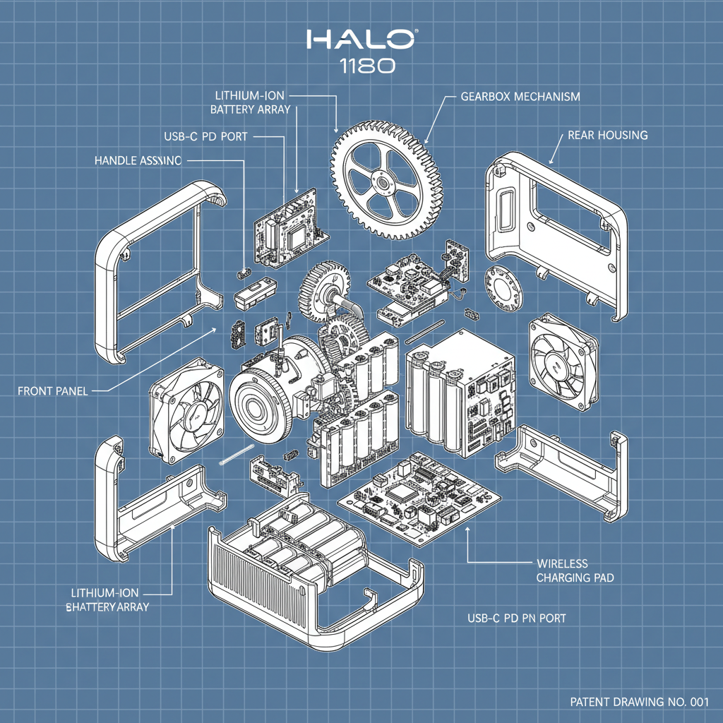 Halo Portable Power Station 1100 A Comprehensive User Guide