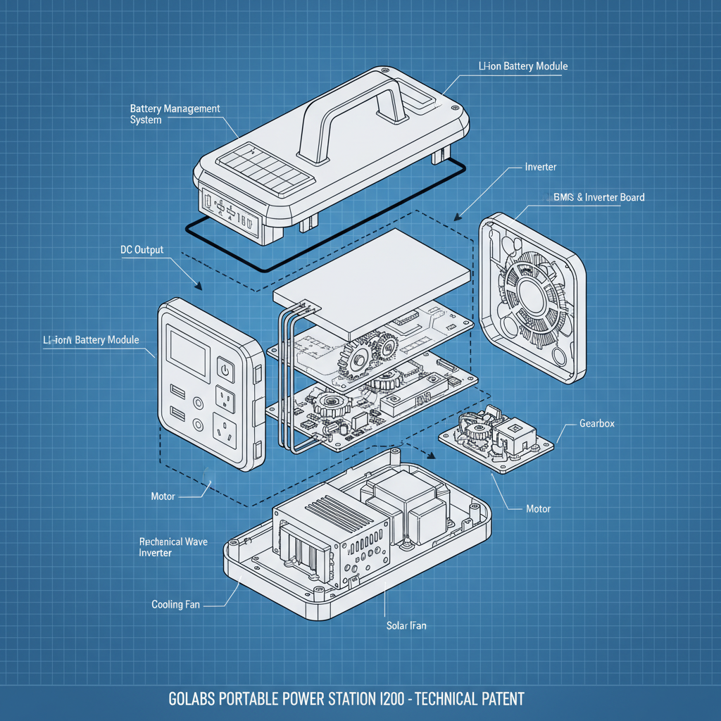 GoLabs Portable Power Station i200 Your Ultimate Power Solution