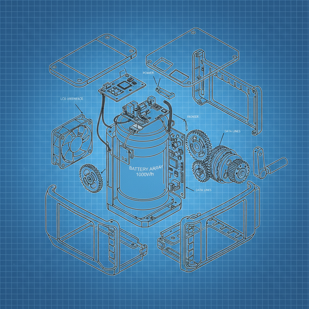 Halo 1000 Portable Power Station Your Reliable OffGrid Power Solution