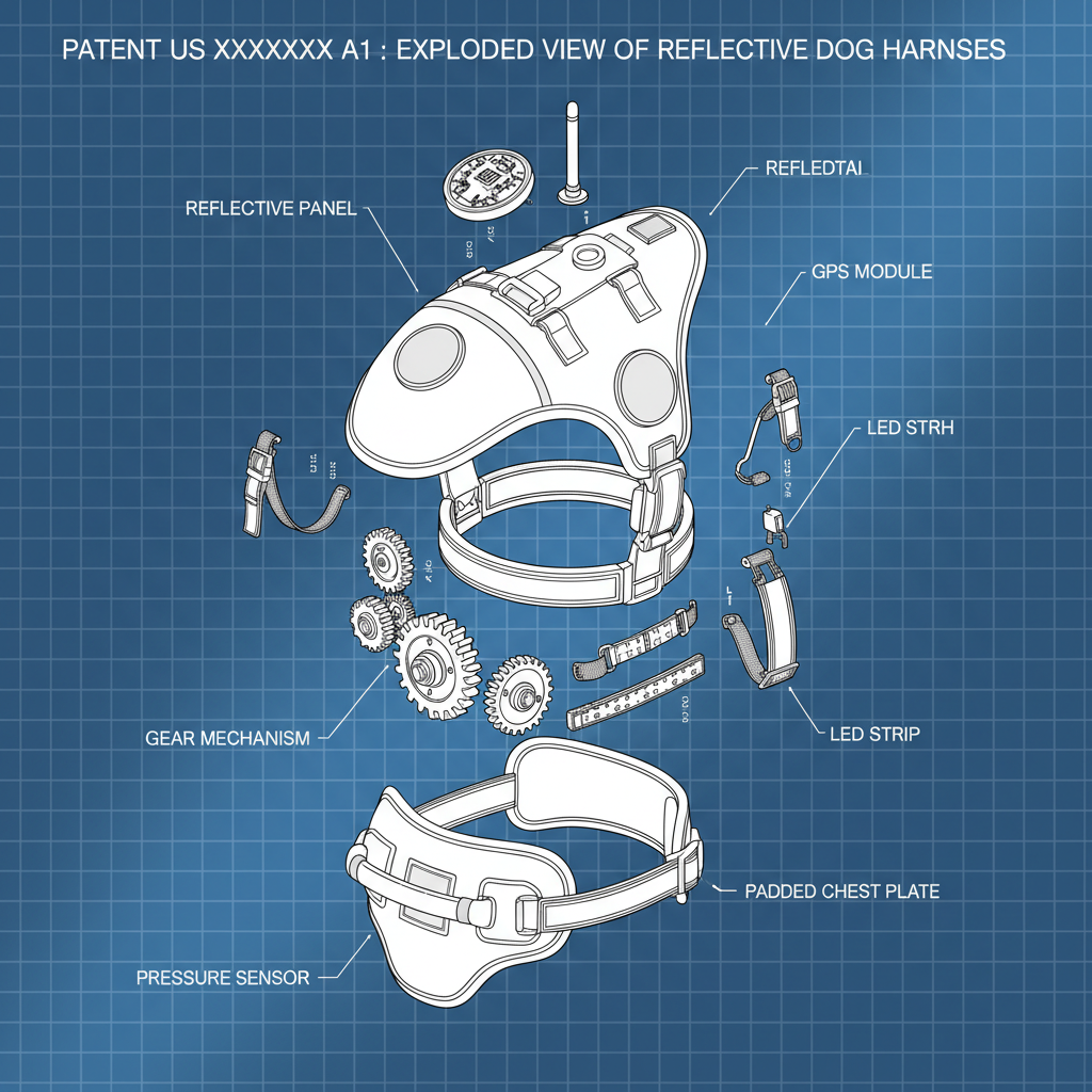Enhance Dog Safety with Outdoor Clothes Safety Gear Reflective Dog Harnesses