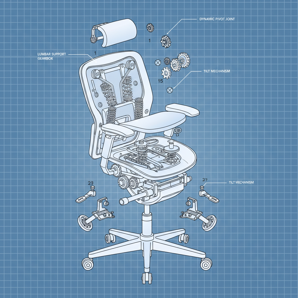 Leading Ergonomic Office Chair Modern Exporter For Workplace Wellness