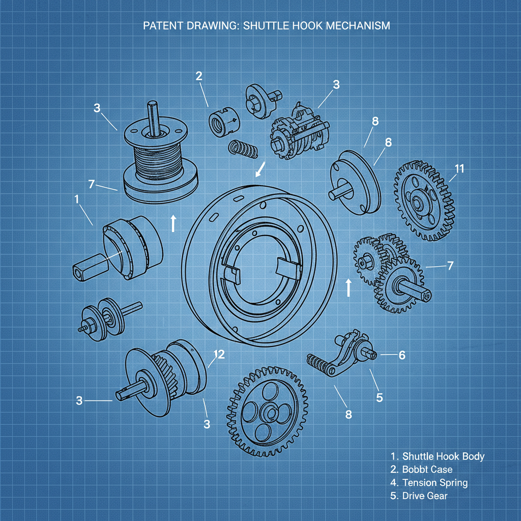 Comprehensive Guide to Shuttle Hook Cases for Industrial Sewing Machines