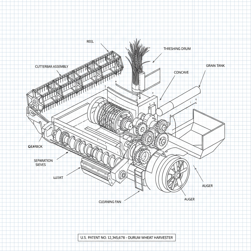 Optimizing Durum Wheat Harvest for Quality and Yield Enhancement
