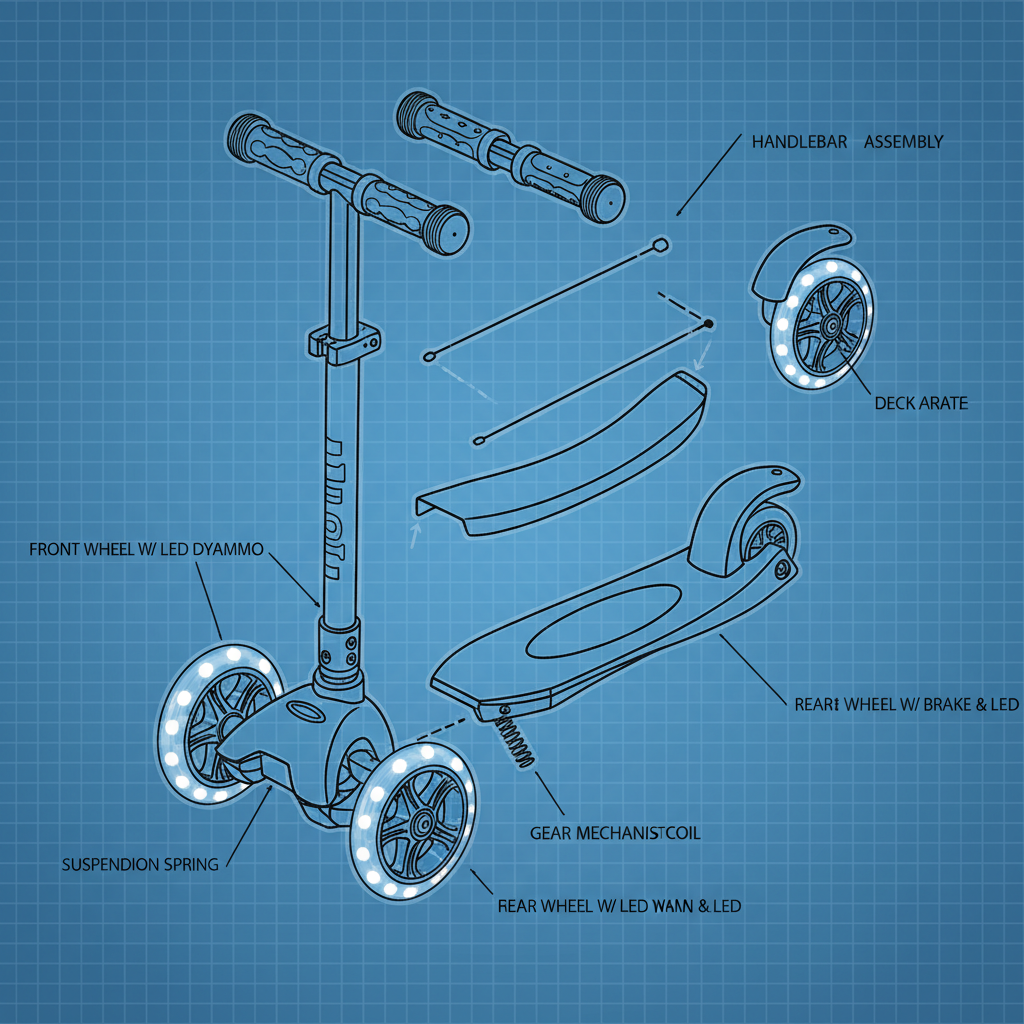 Discover the Best Childrens Scooter with Light Up Wheels for Safe Fun