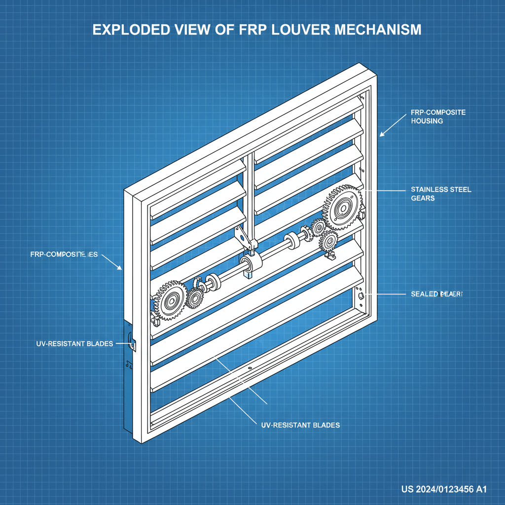 Comprehensive Guide to Durable and Corrosion Resistant FRP Louver Systems