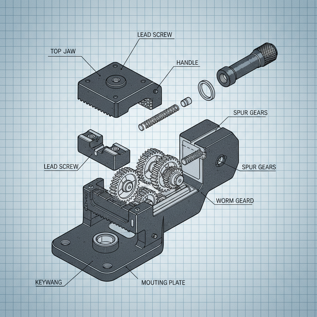 China Black Raw Key Clamp Guide for Construction and Industrial Projects