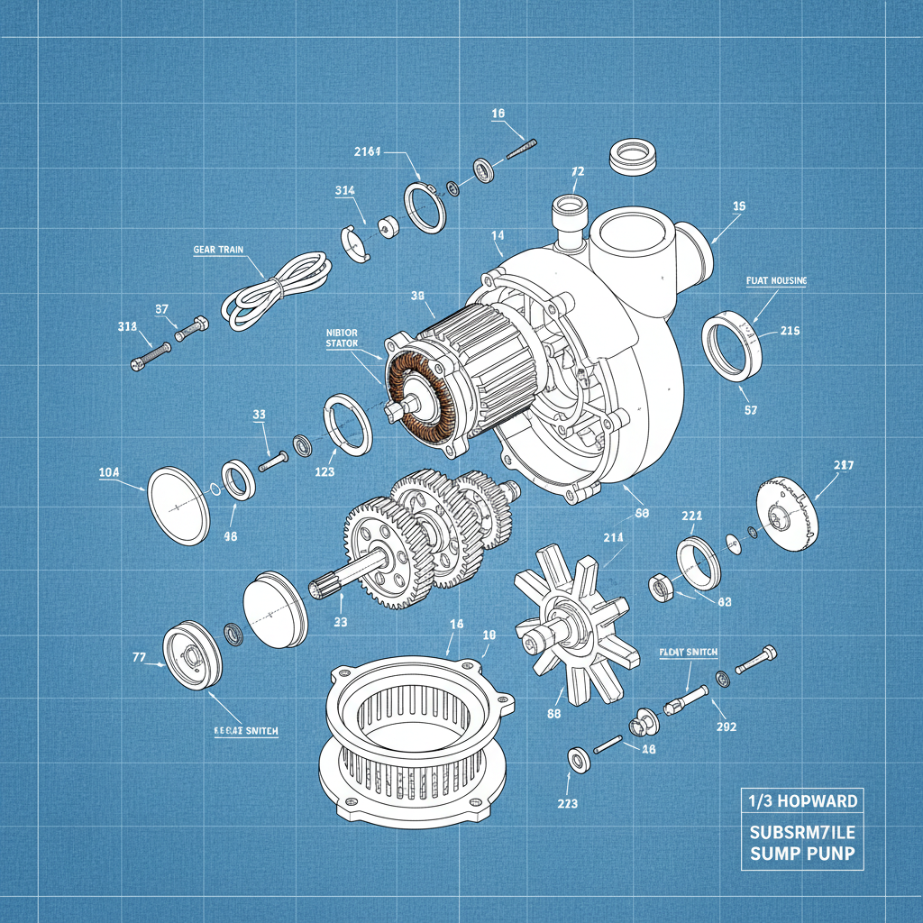 Choosing the Right 1 3 HP Submersible Sump Pump for Effective Water Management