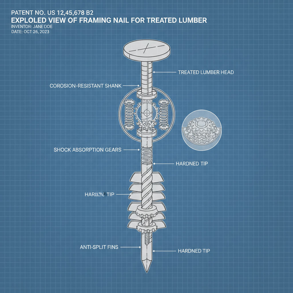 Essential Guide to Selecting Framing Nails for Treated Lumber Applications