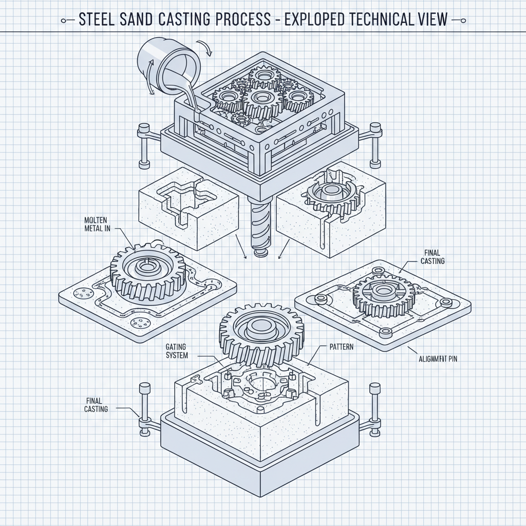 Understanding the Steel Sand Casting Process for Superior Metal Parts