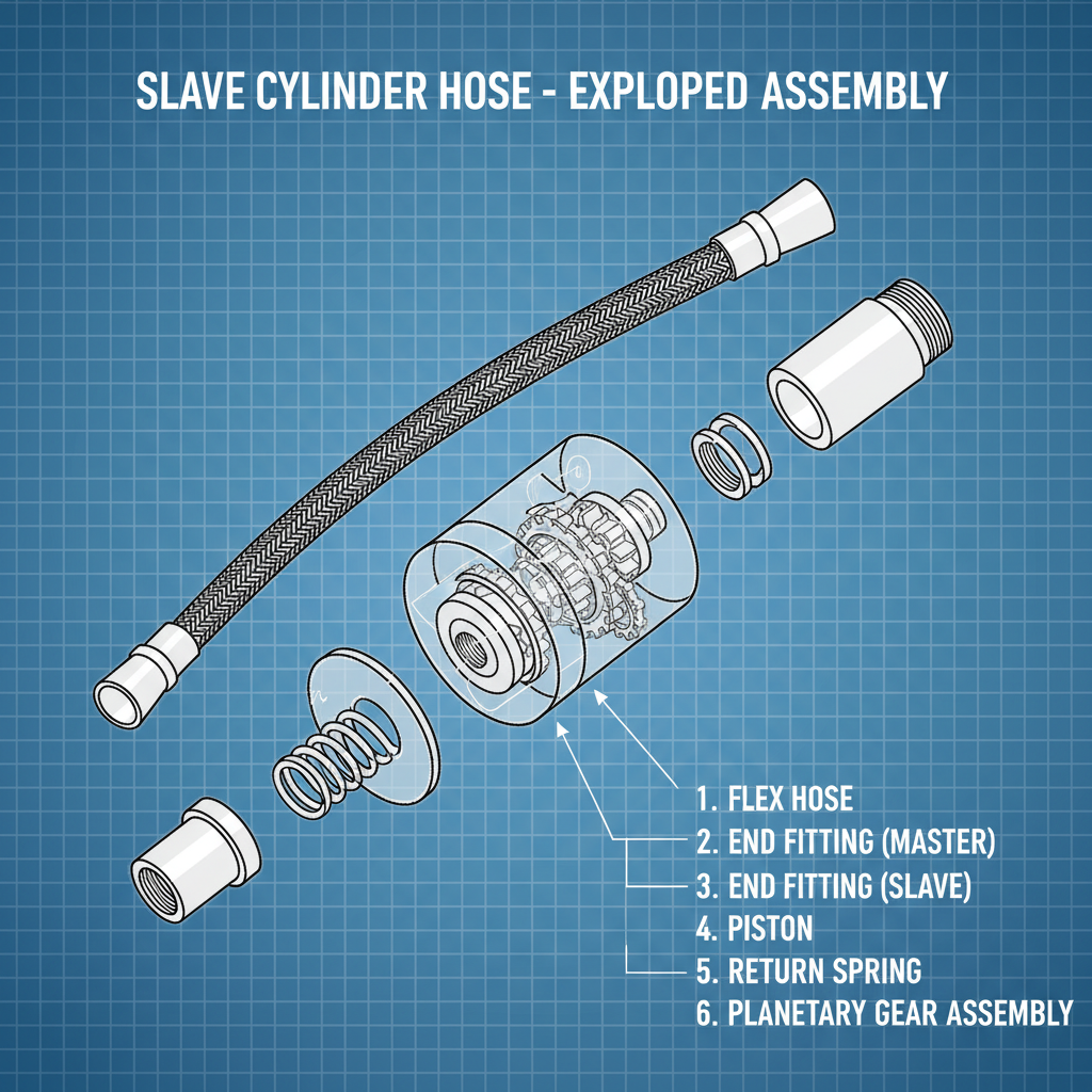 Comprehensive Guide to Slave Cylinder Hose Function Types and Selection