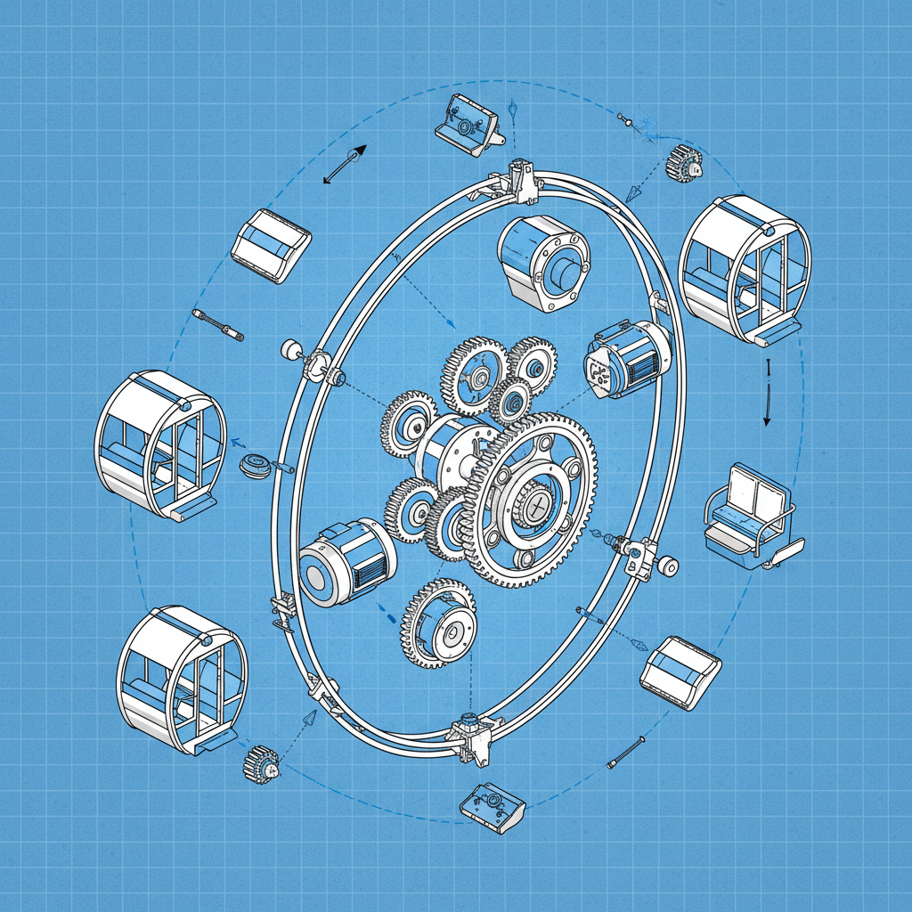 Experience the Thrill of the Fast Ferris Wheel A Modern Amusement Ride