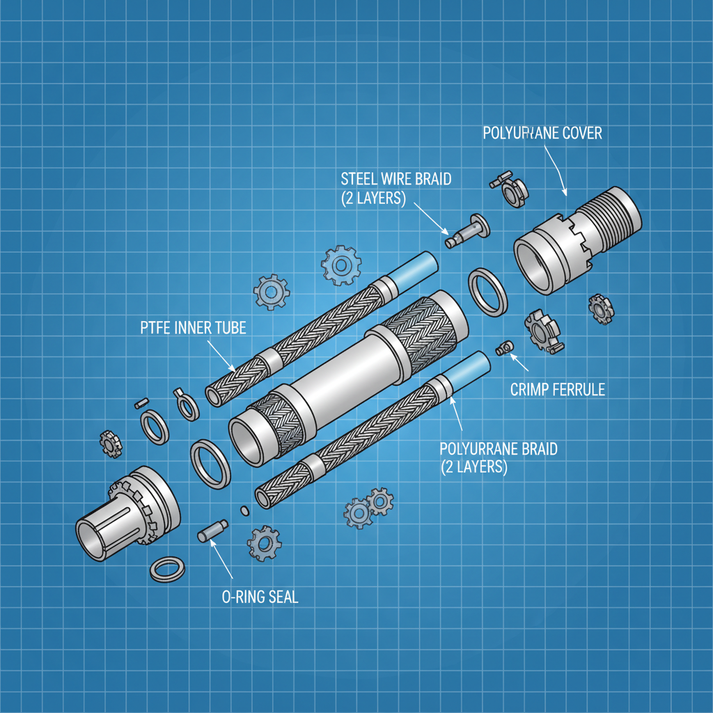 Comprehensive Guide to SAE 100R8 Non Conductive Hydraulic Hoses