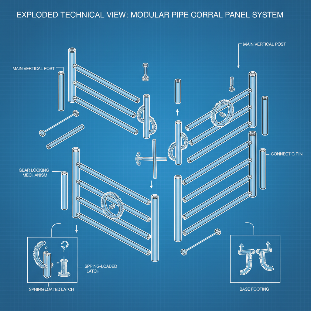 Find High Quality Pipe Corral Panels for Sale and Enhance Livestock Handling