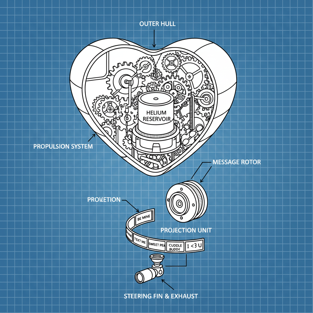 Add a Sweet Touch with Charming Conversation Heart Balloons for Celebrations