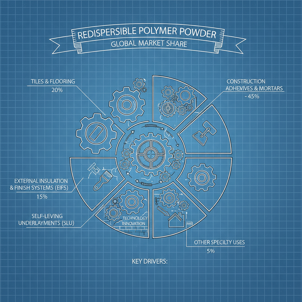 Redispersible Polymer Powder Market Share Analysis and Future Trends