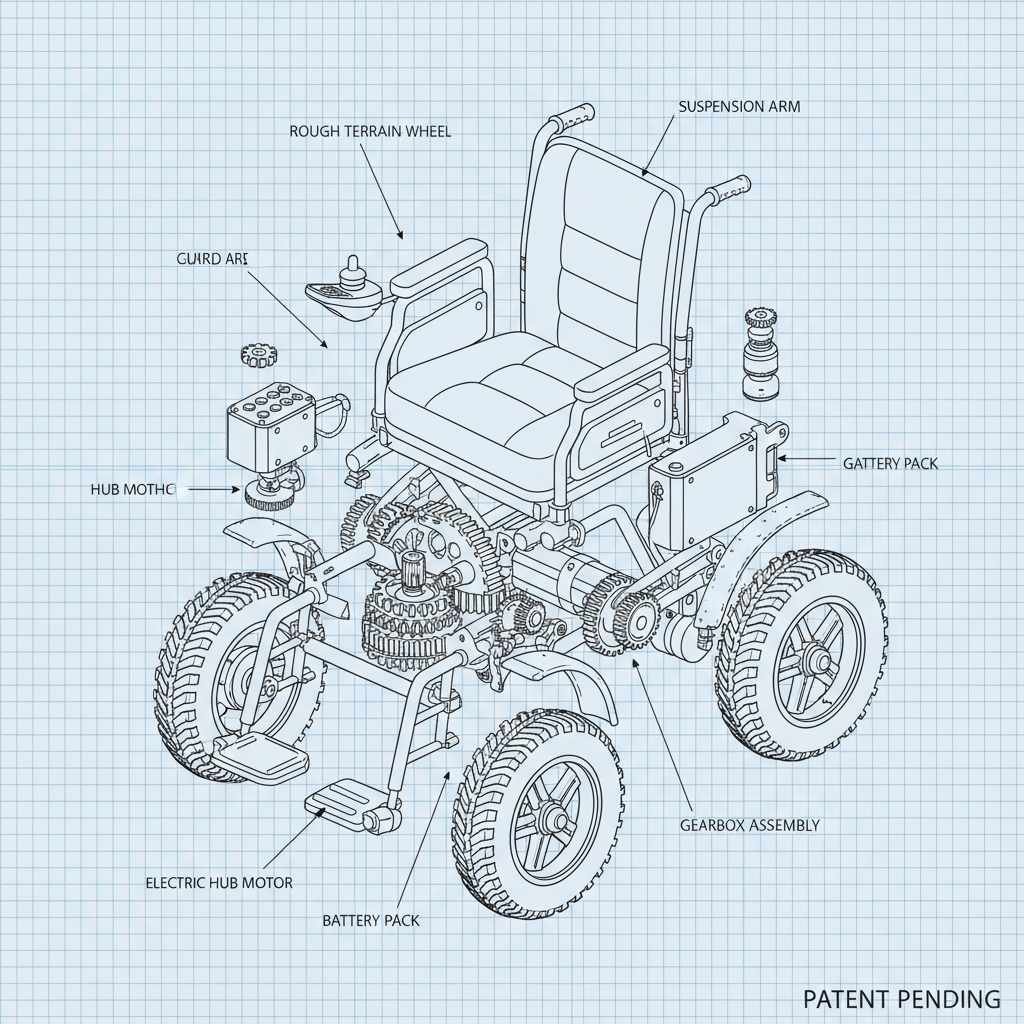 Explore Freedom with a Durable Electric Wheelchair for Rough Terrain