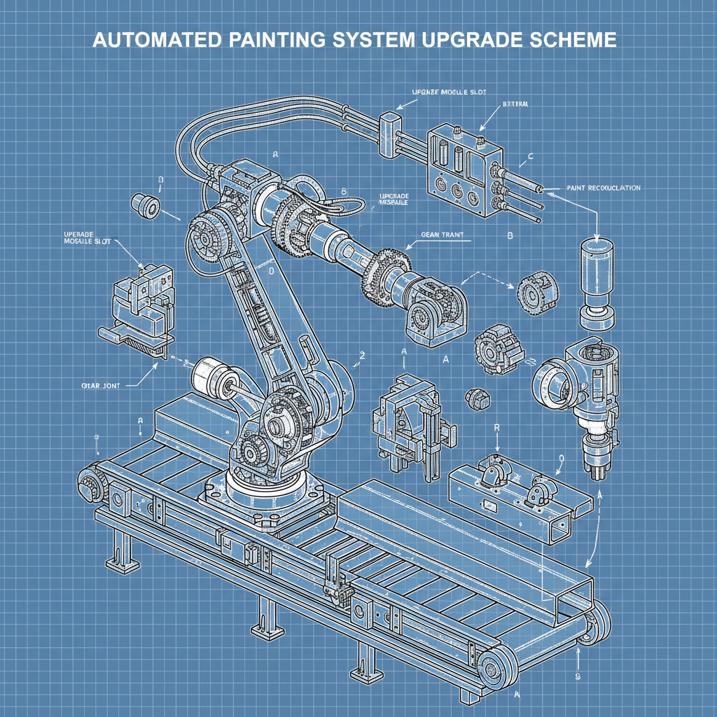 Advancing Steel Structure Painting with Automation of Upgrading Scheme of Automatic Painting
