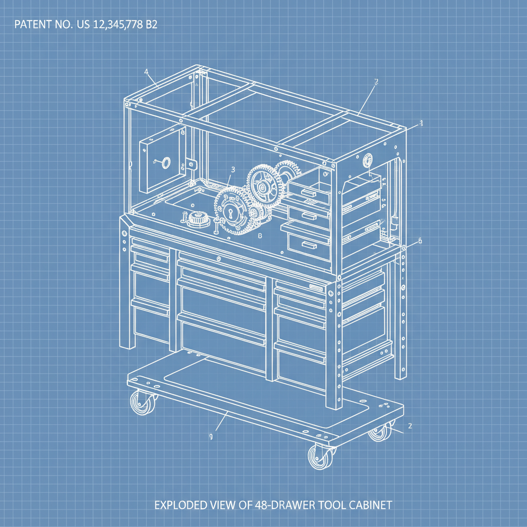 Maximize Workshop Efficiency with the Robust 48 Tool Cabinet