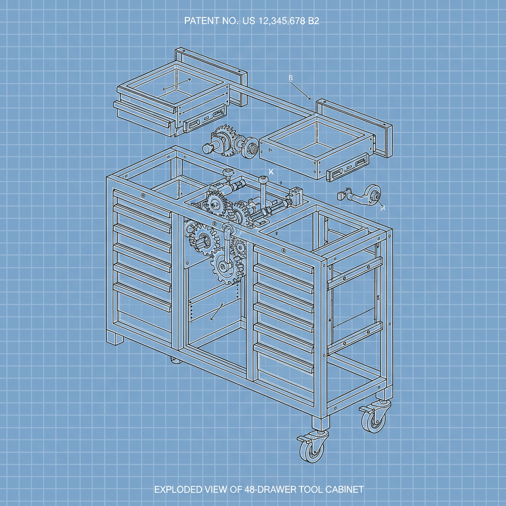 Maximize Workshop Efficiency with the Robust 48 Tool Cabinet