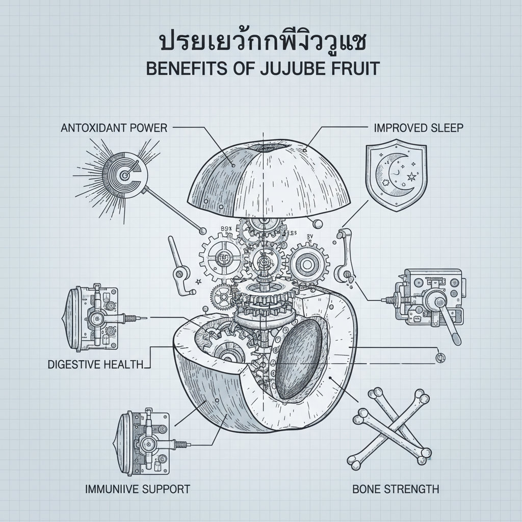 Unlocking the Health Benefits of Jujube A Comprehensive Guide to ประโยชน์ของผลจูจูเบ