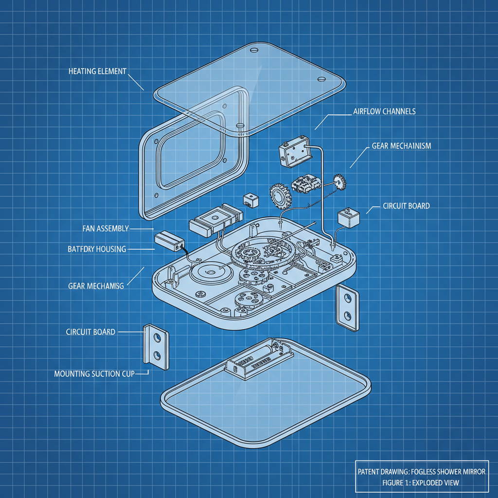 Enhance Your Shower Routine with a Large Shower Mirror Fogless Solution