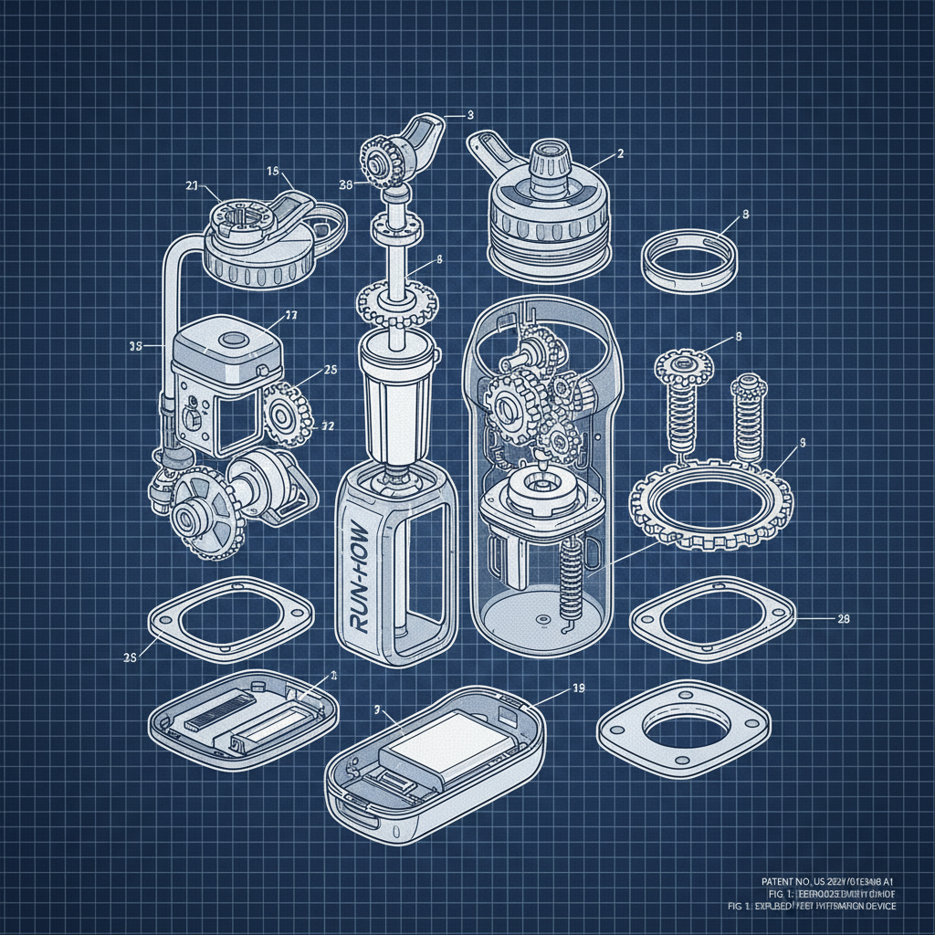 Personalised Running Water Bottle For Peak Hydration And Style