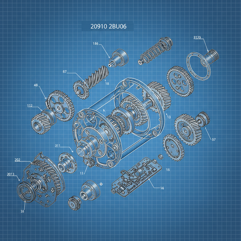 Oujia Engine 20910 2bu06 Valve Series Performance and Reliability