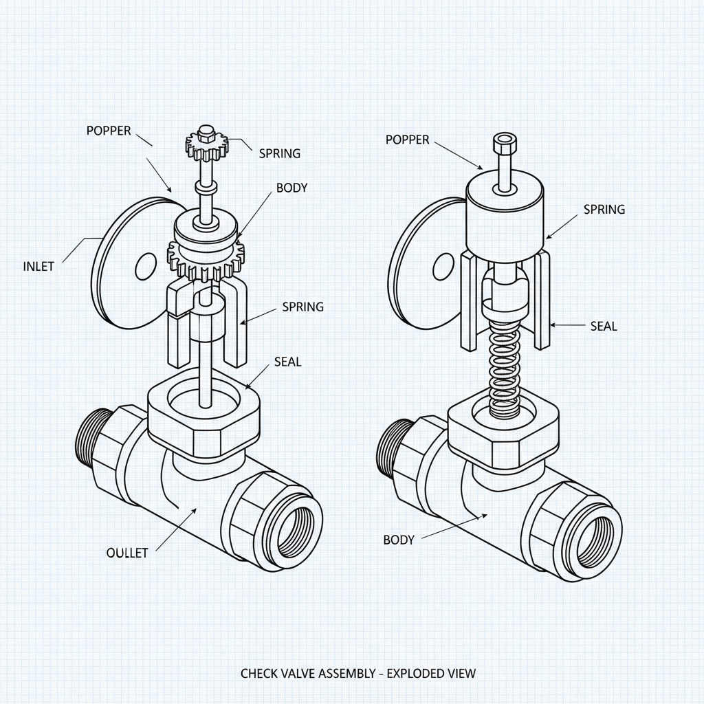 2 check valve