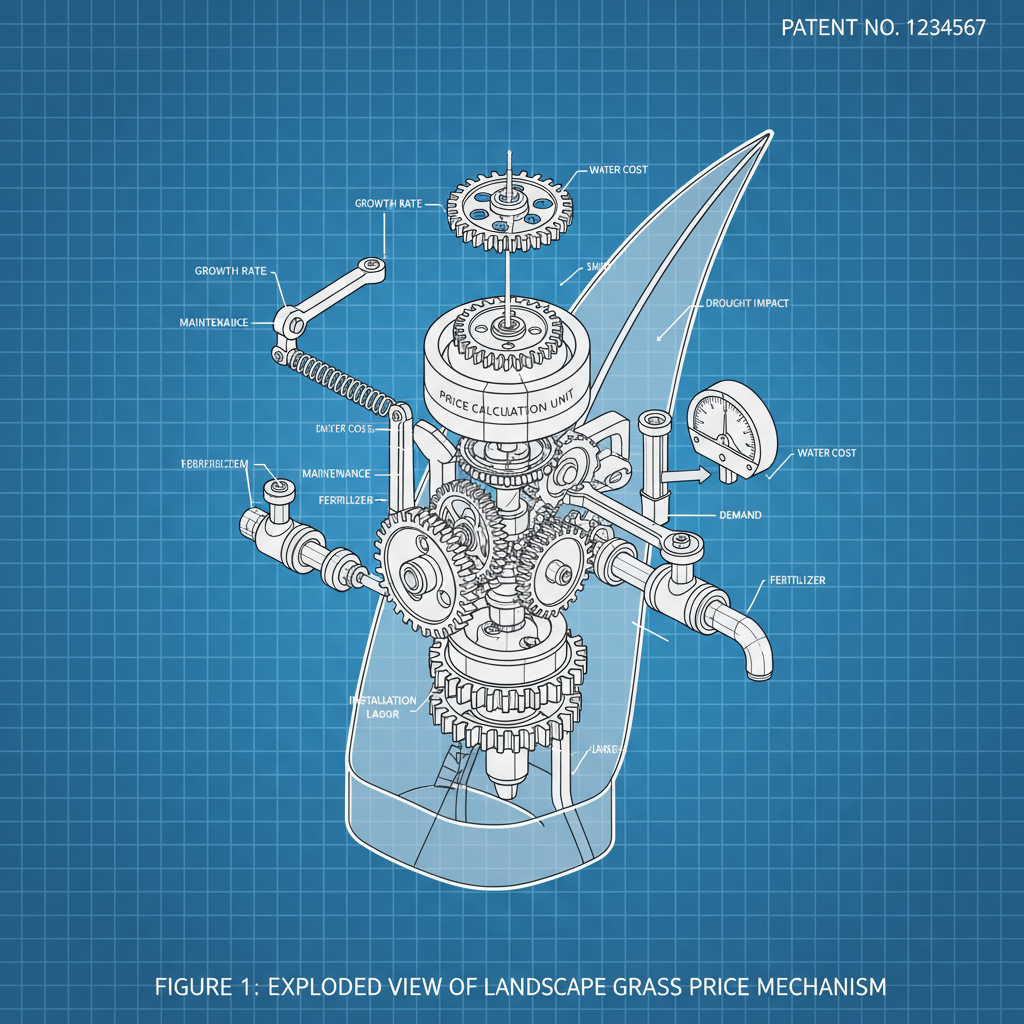 landscape grass price