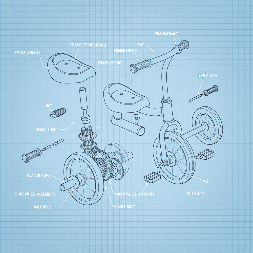 small tricycle for 2 year old