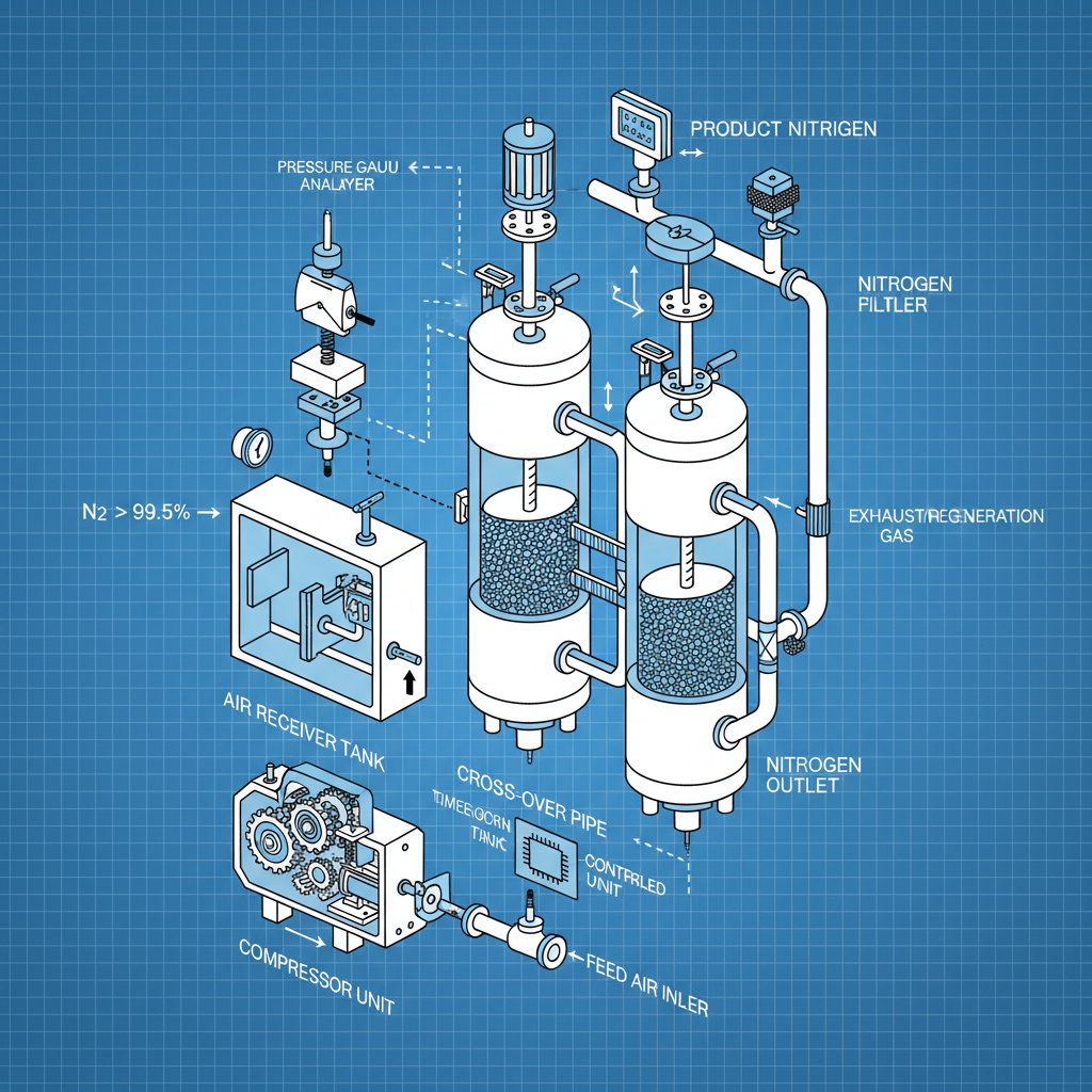 PSA System for Nitrogen