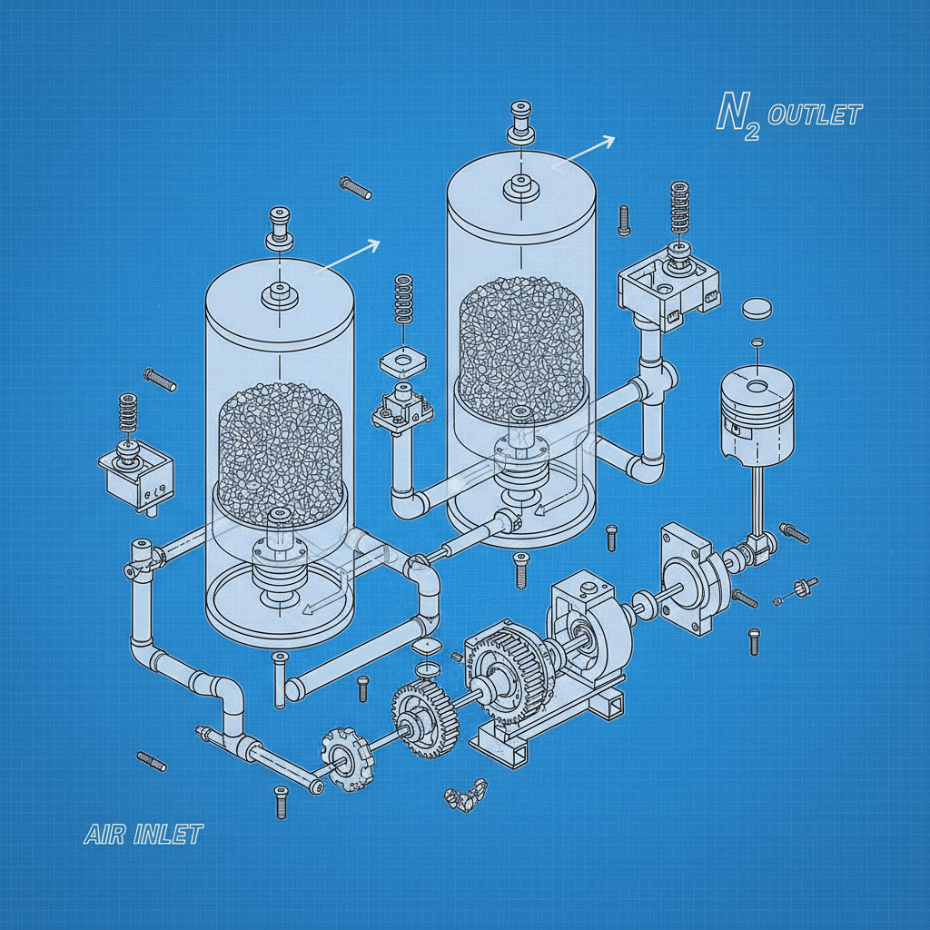 PSA System for Nitrogen
