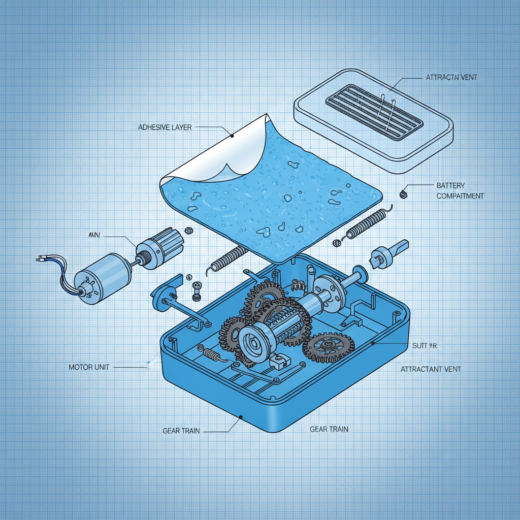 blue sticky trap use