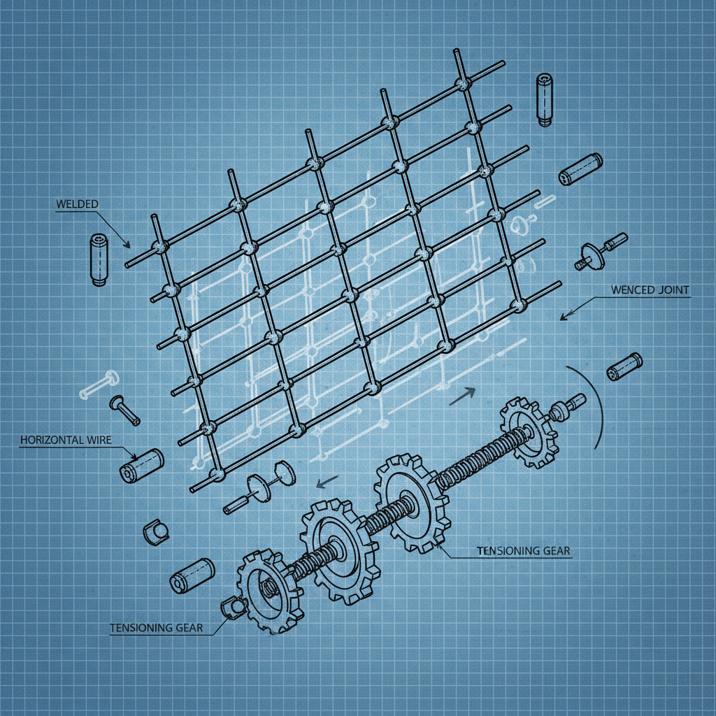 welded wire fence mesh
