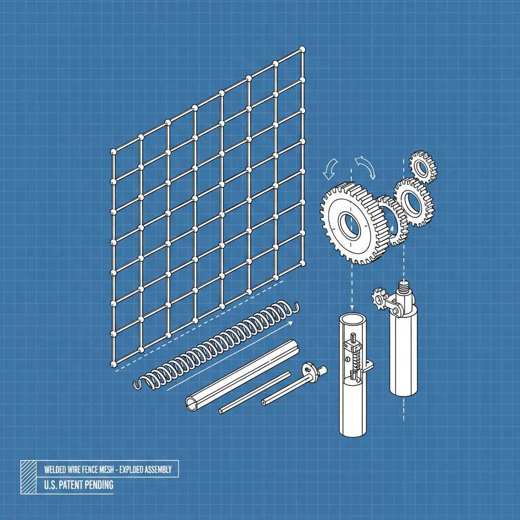 welded wire fence mesh