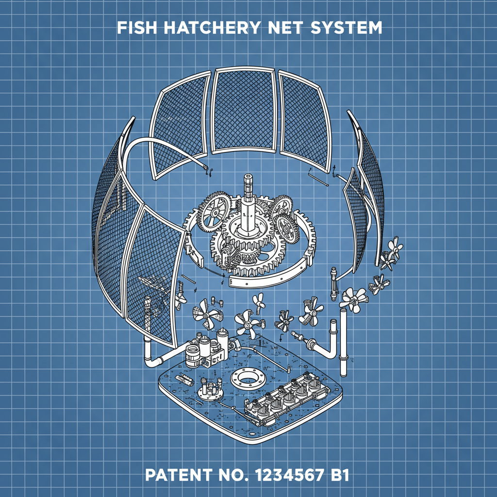 fish hatchery net