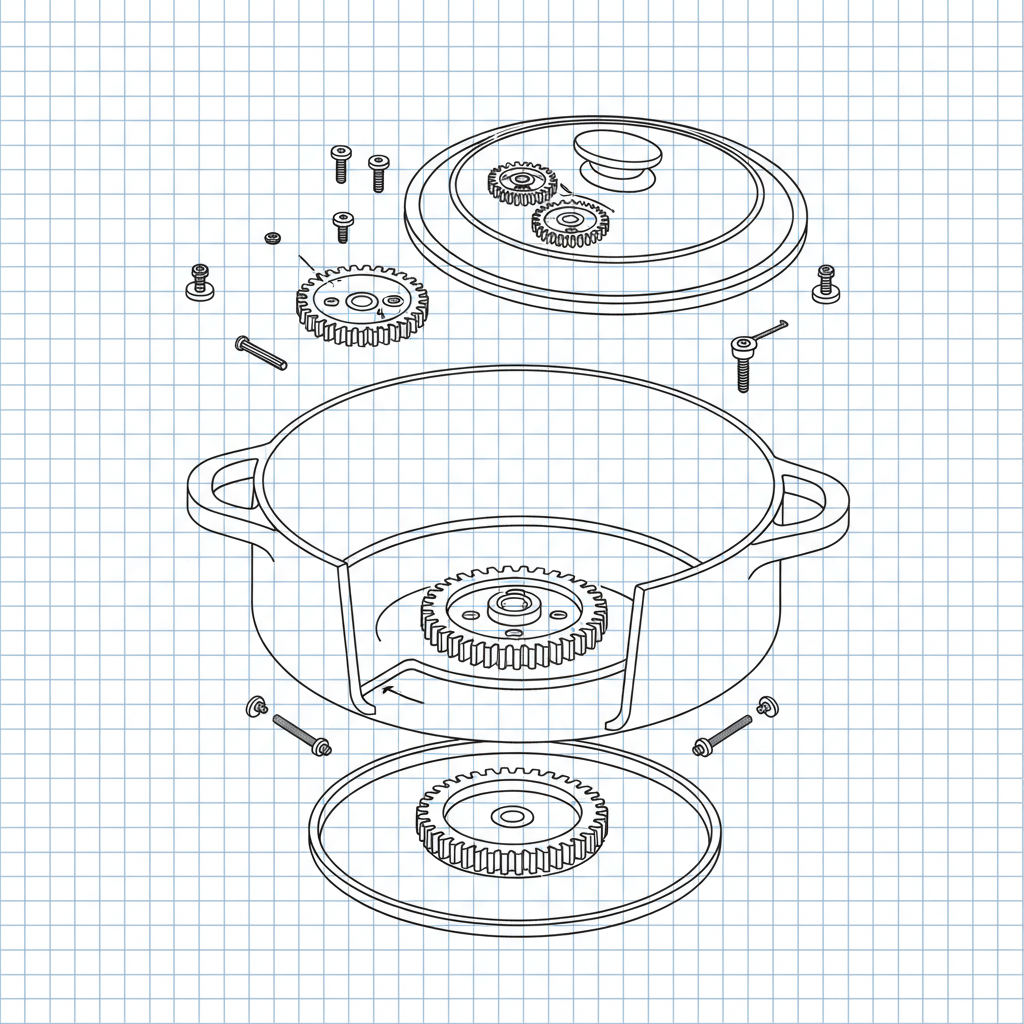custom cast iron casserole