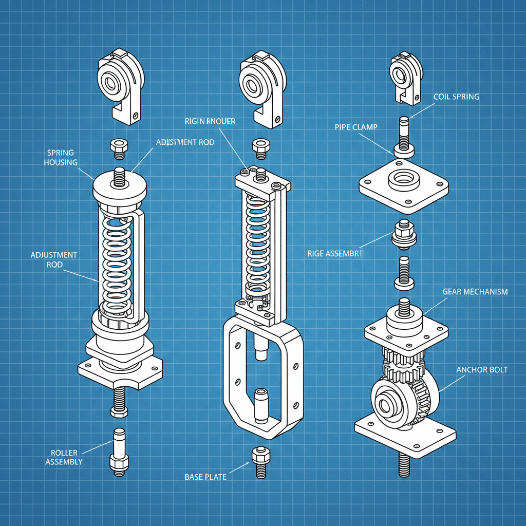 types of pipe supports