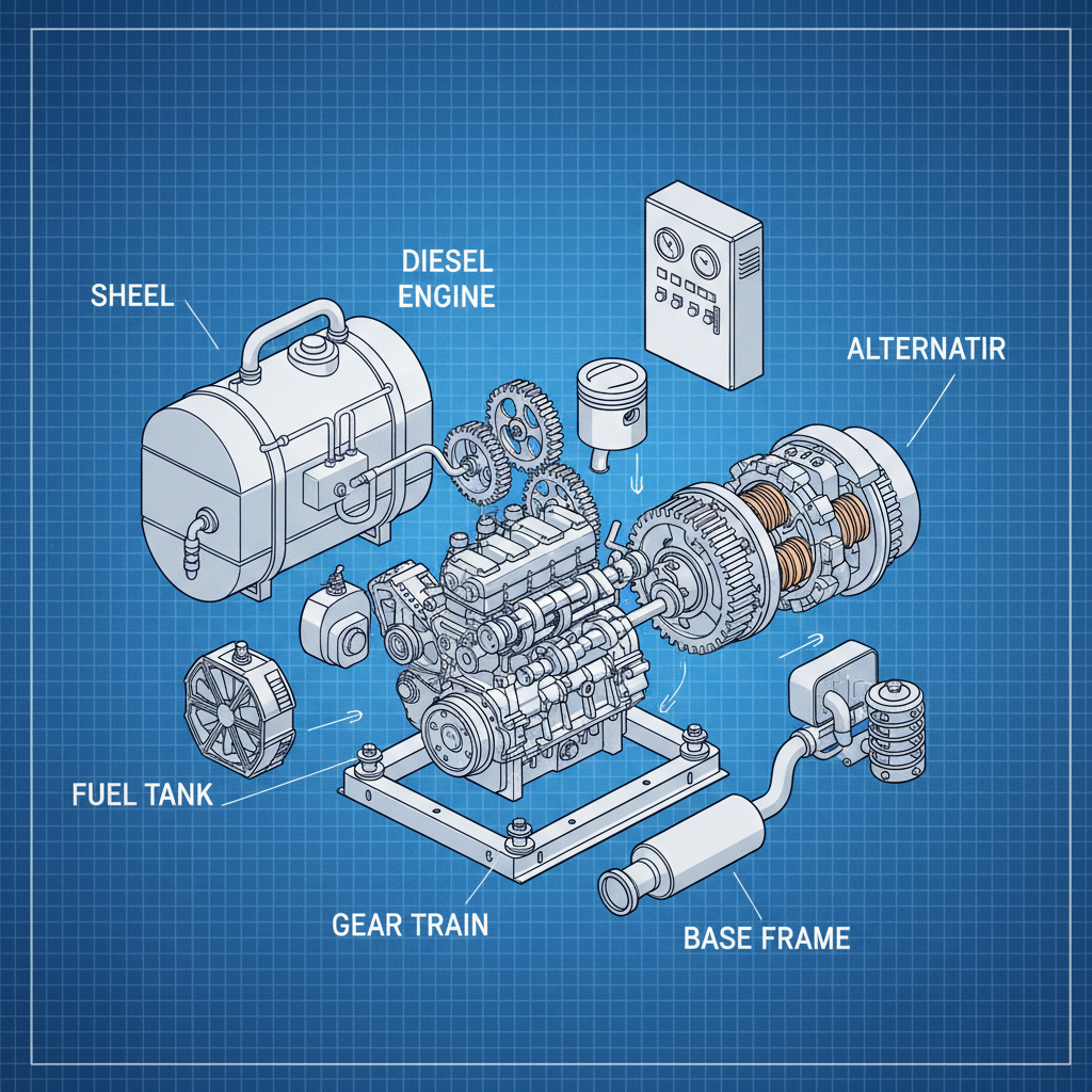 diesel genset for home Supplier