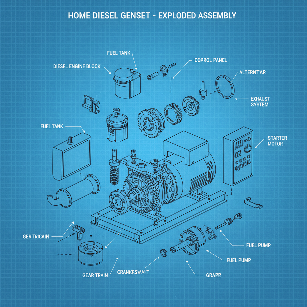diesel genset for home Supplier