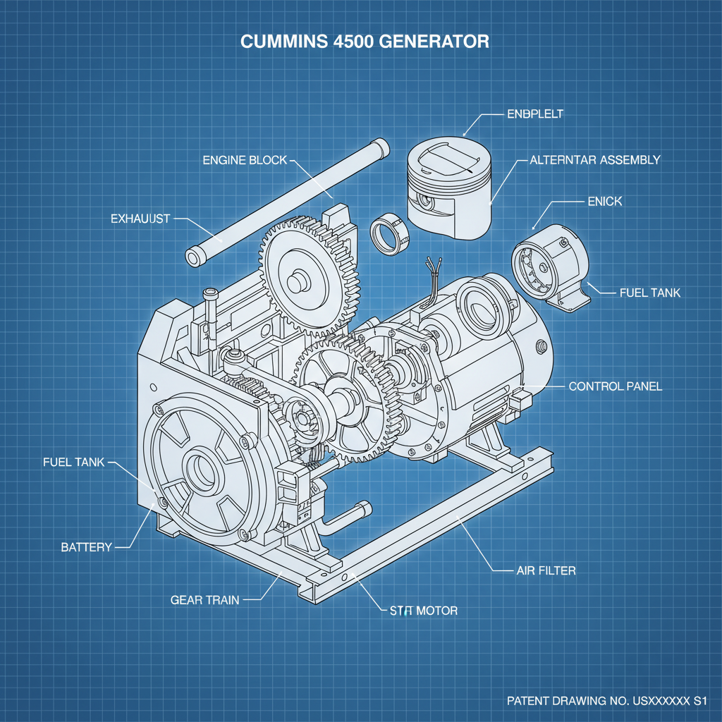 cummins 4500 generator Supplier