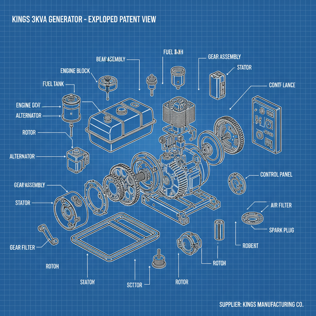 kings 3kva generator Supplier