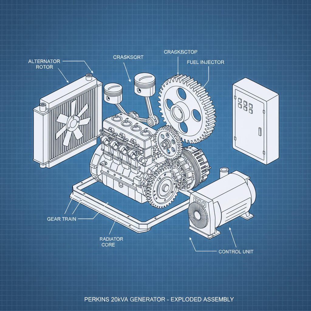 20kva perkins generator Supplier