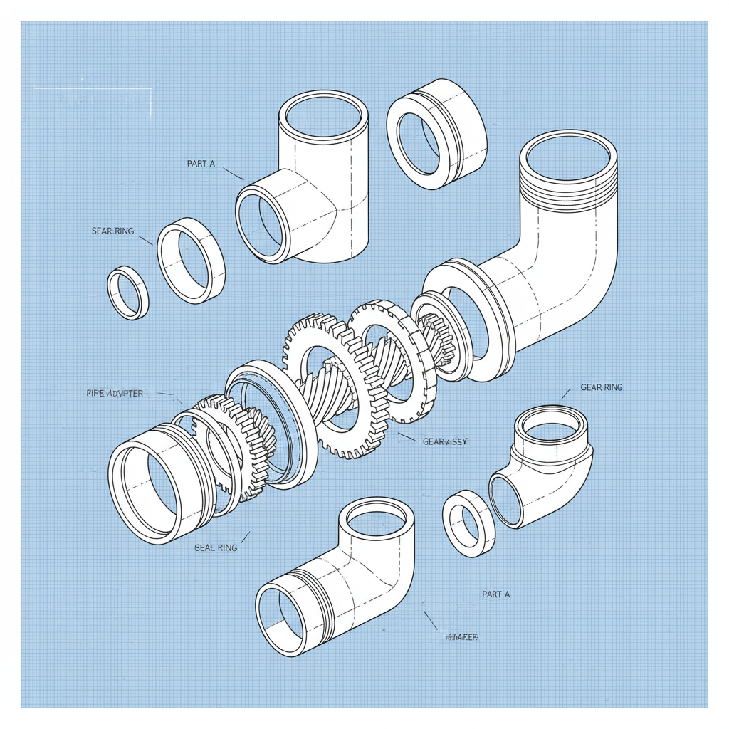 titanium pipe fittings