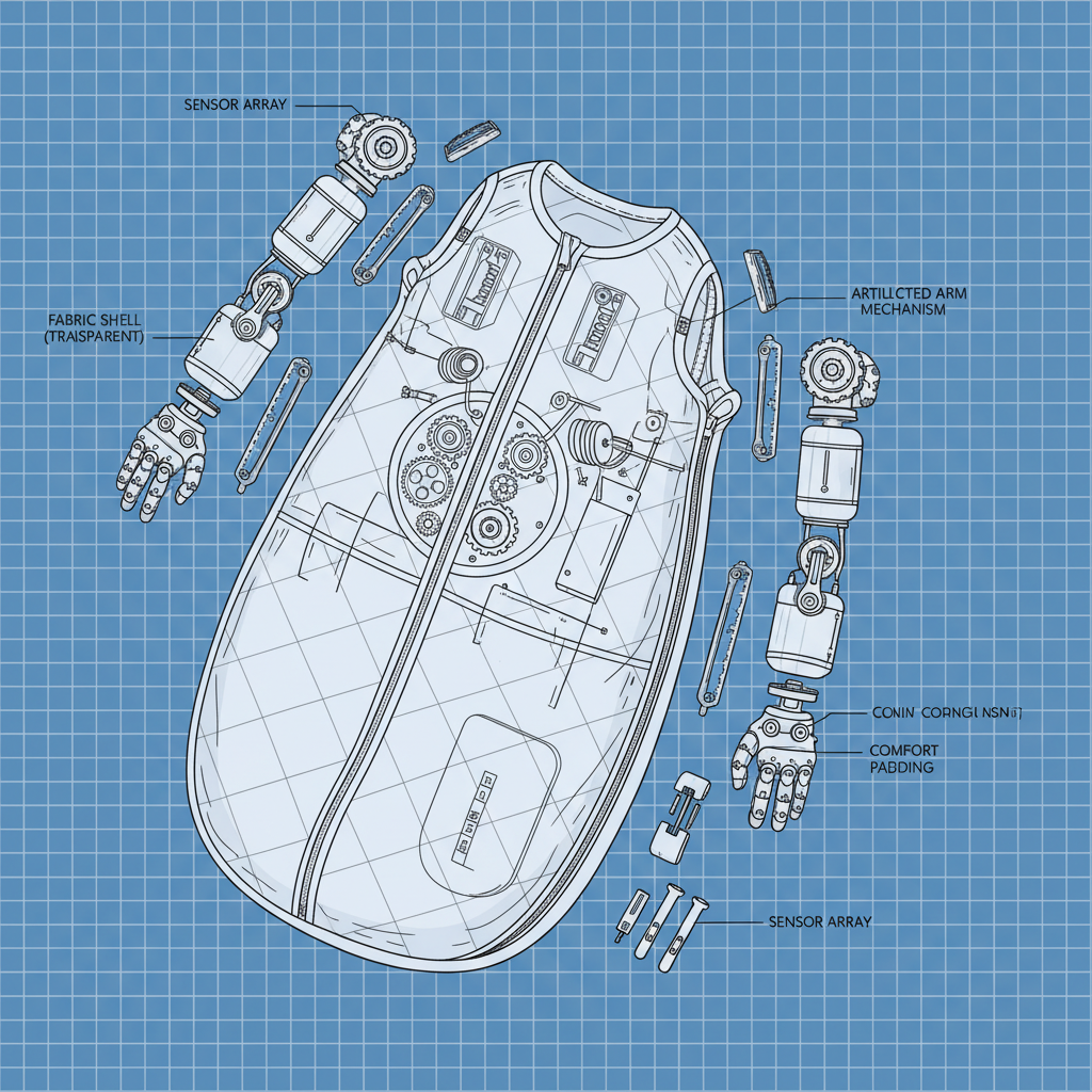 sleep sack with arms