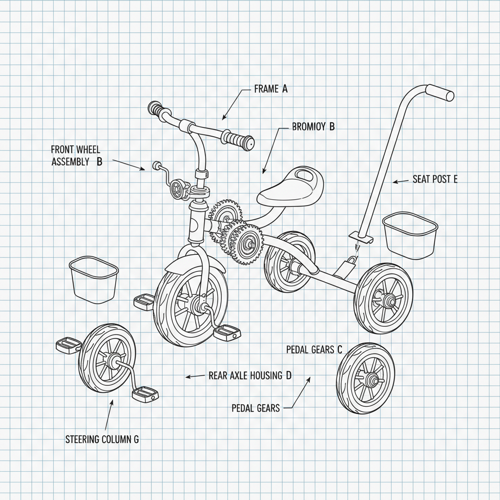 tricycle for 2 year old girl