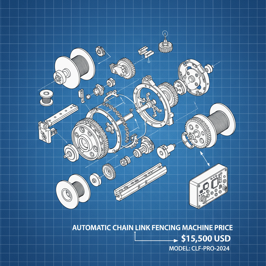 automatic chain link fencing machine price