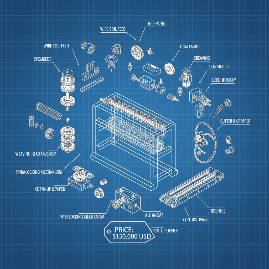 chain link fence machine price